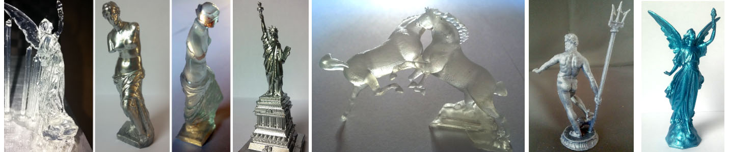 Objets imprimés en 3D par HB3D