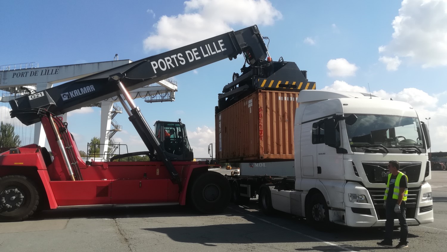 Depart conteneur