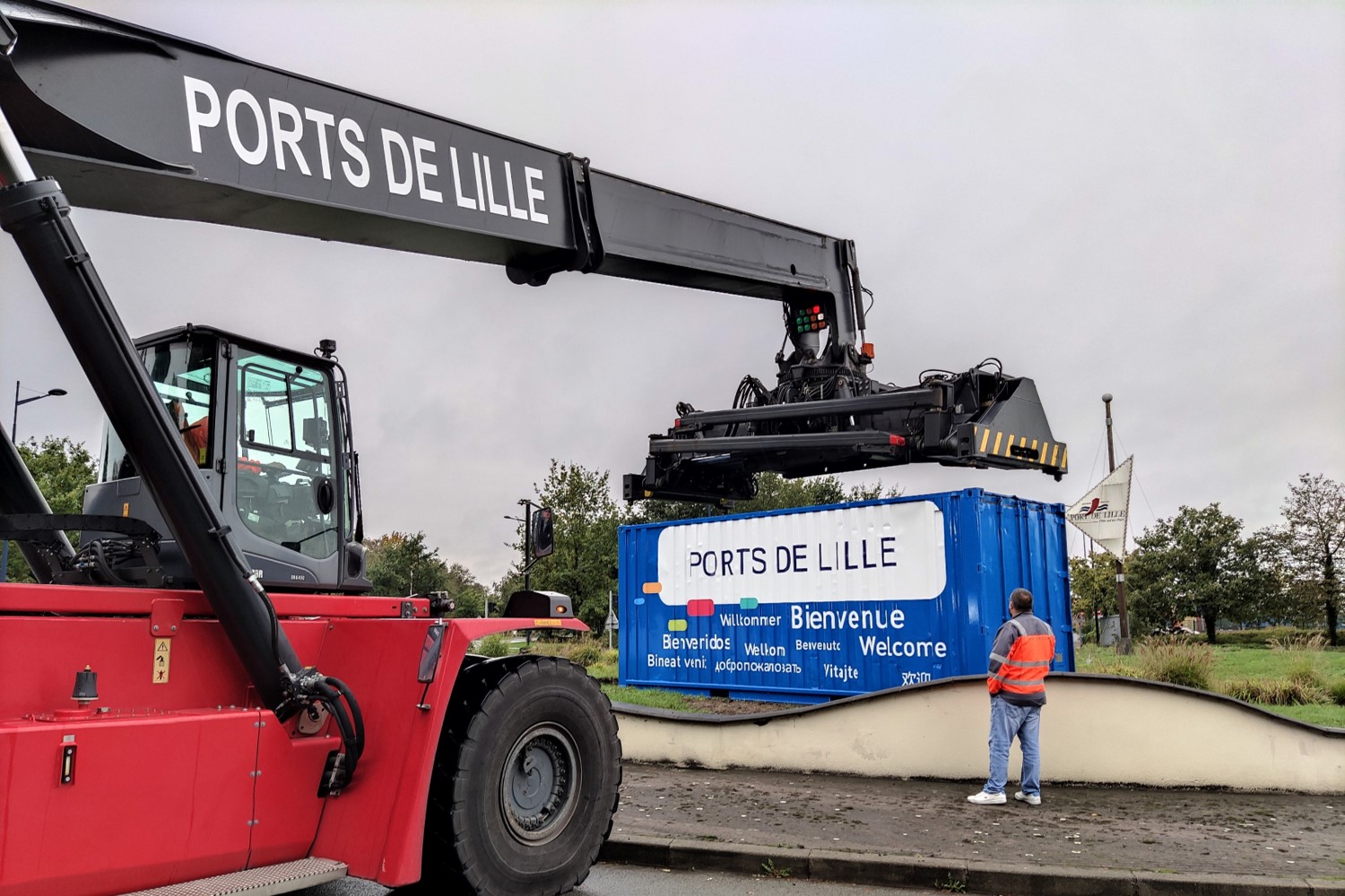 Installation rond point